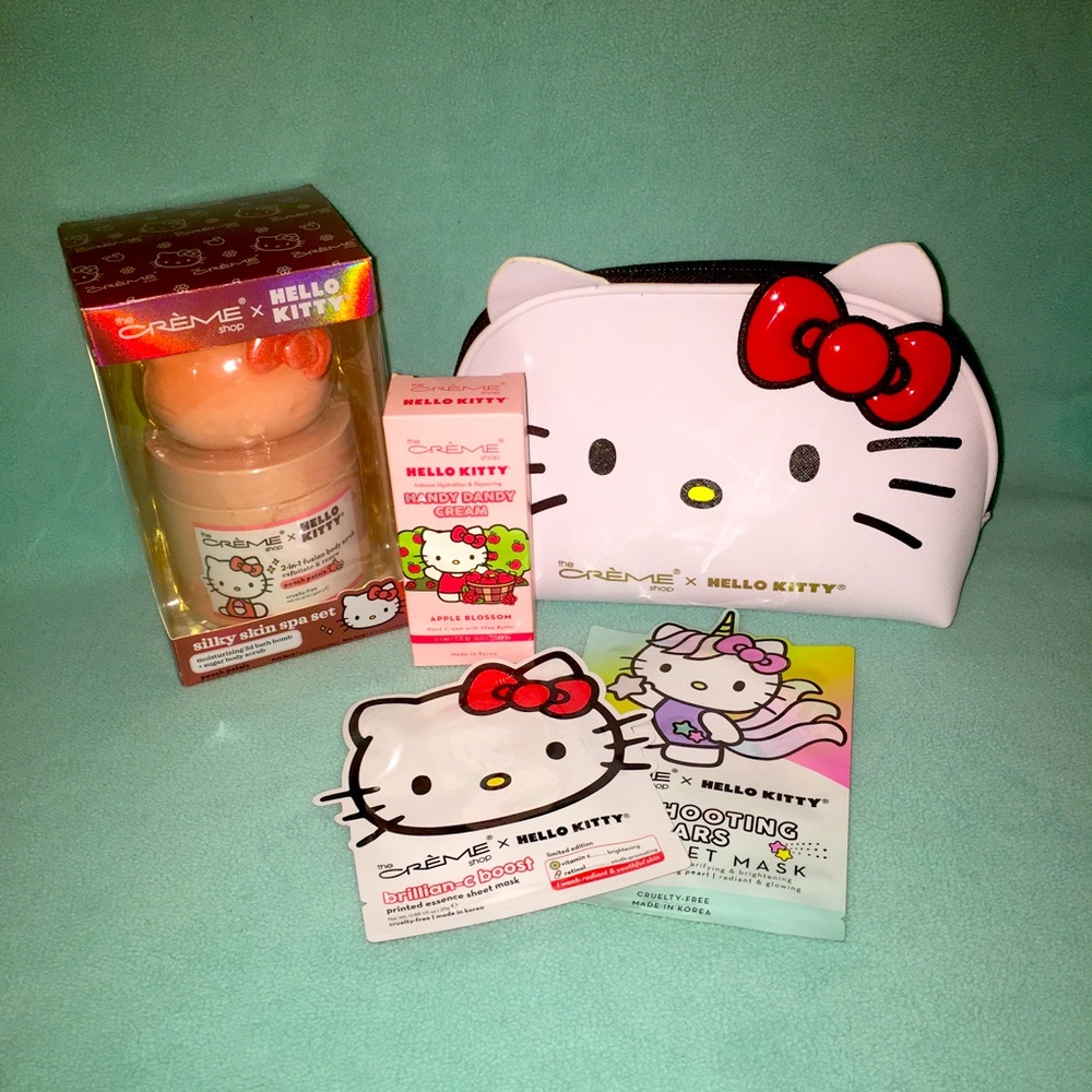 Creme Shop X Sanrio ❤️❤️❤️ Hello Kitty Spa bundle
